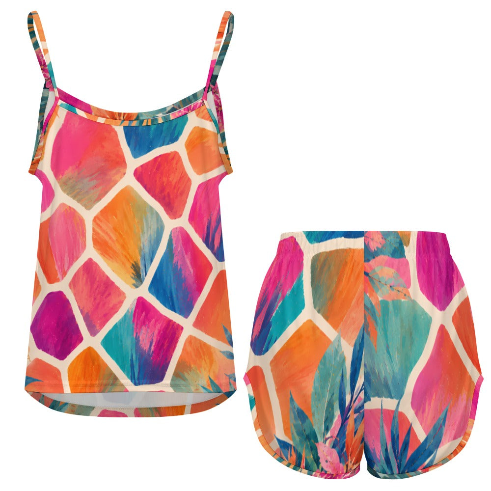 Strap pajama Set