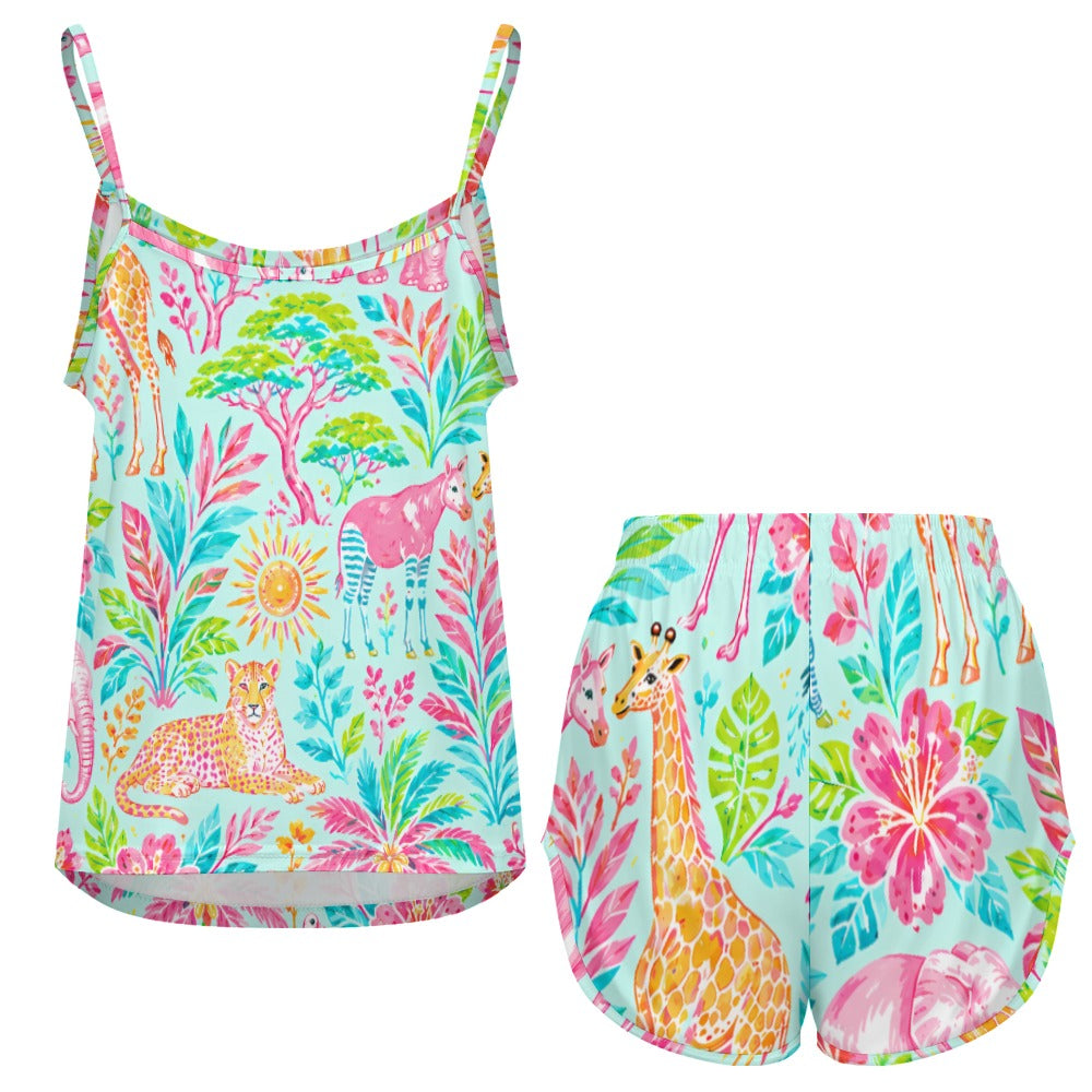 Strap pajama Set