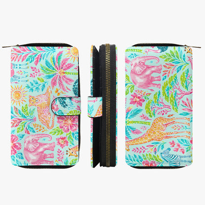 Serengeti Sun Long Wallet by Dreamsia, second view