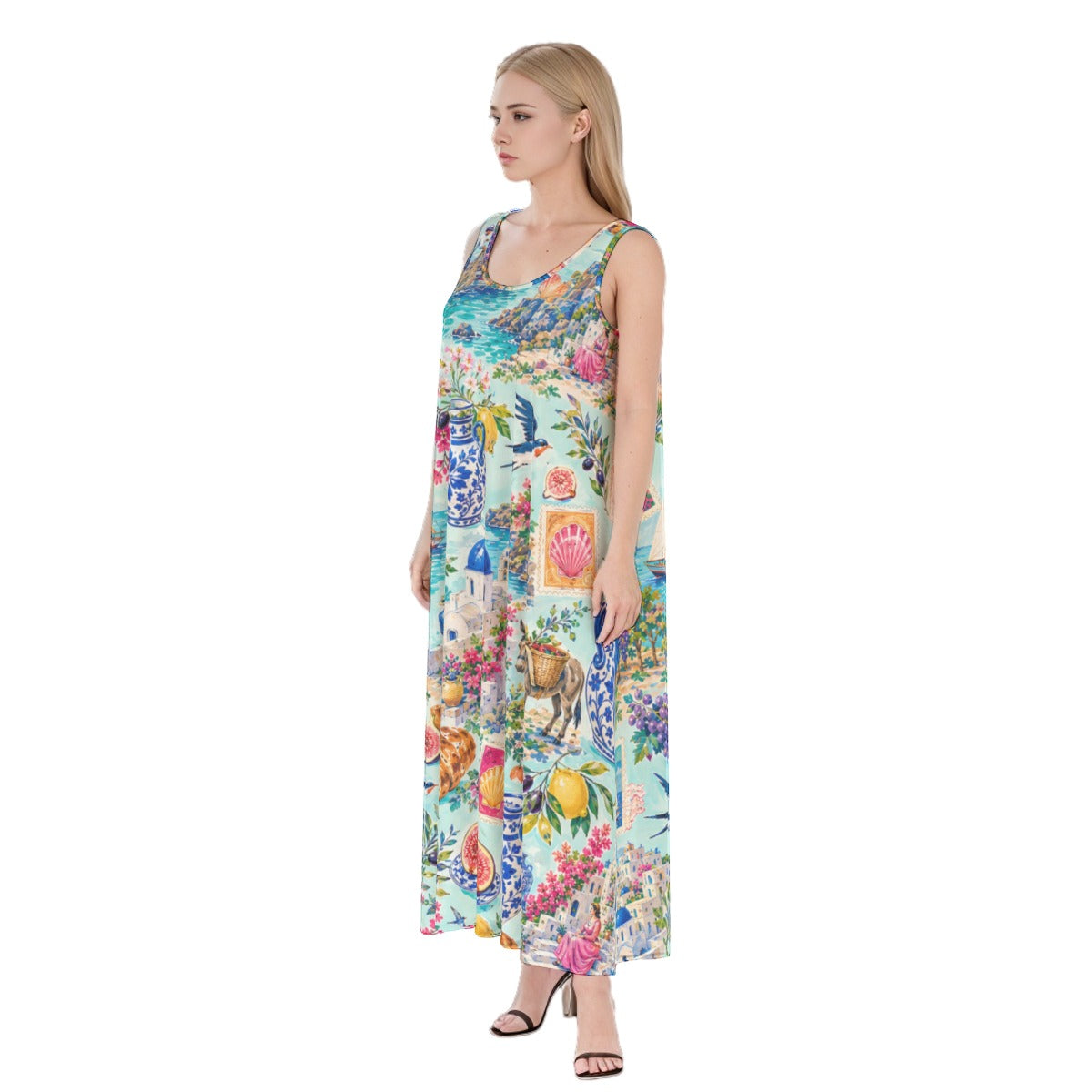 All-Over Print Women's Dress | 115GSM Rayon