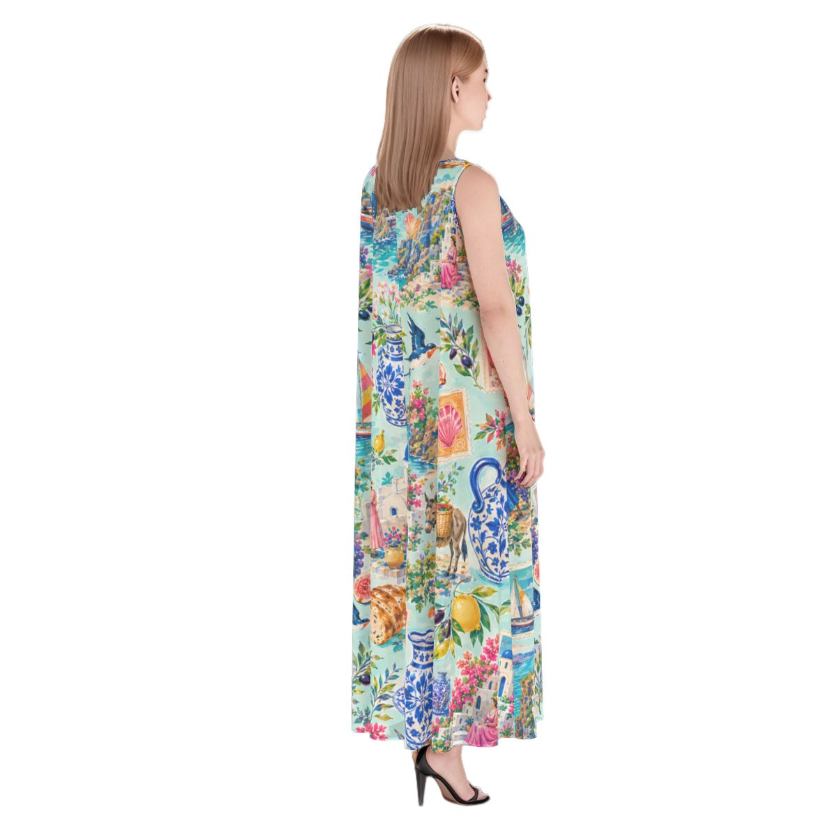 All-Over Print Women's Dress | 115GSM Rayon