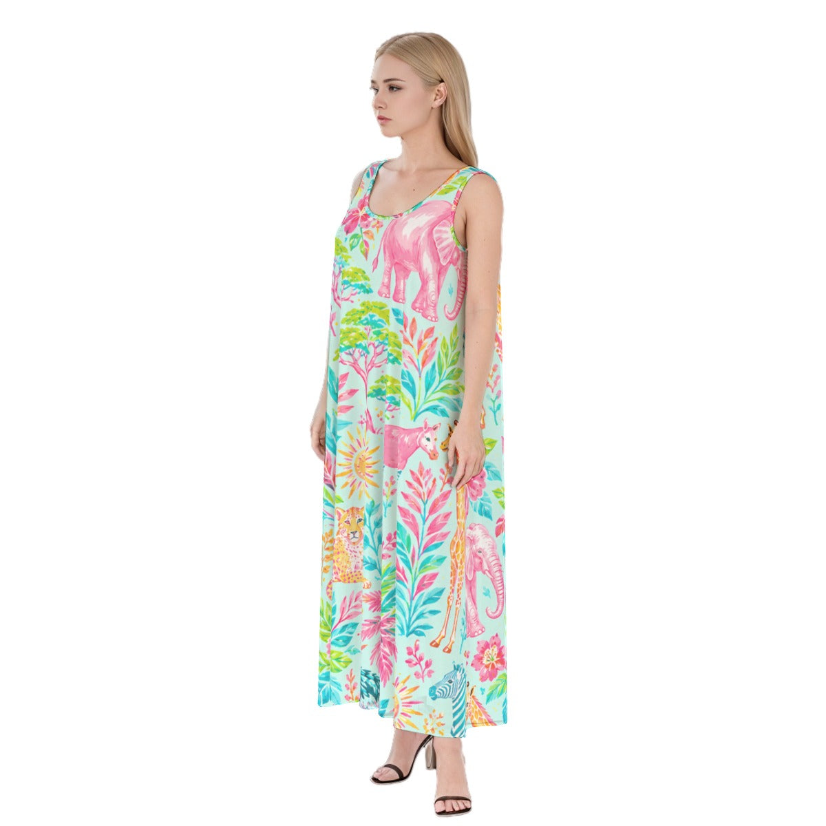 All-Over Print Women's Dress | 115GSM Rayon