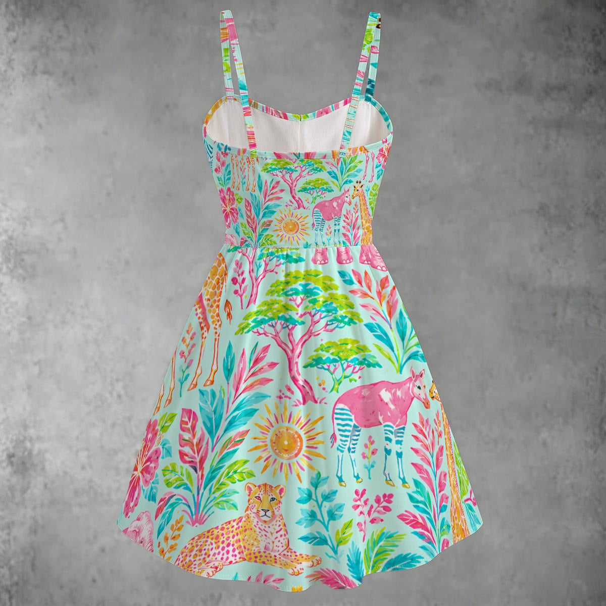 All-over print Women's Spaghetti Strap Dress