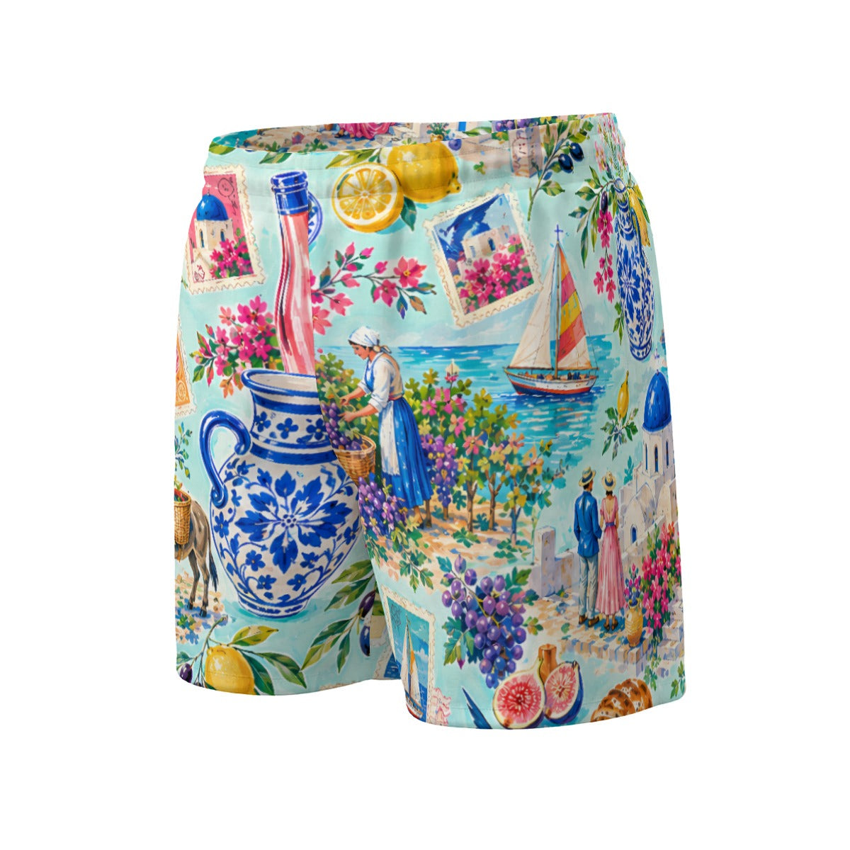 All-Over Print Women’s Sport Double-Sided Print Sleeveless Tank And  Shorts Set