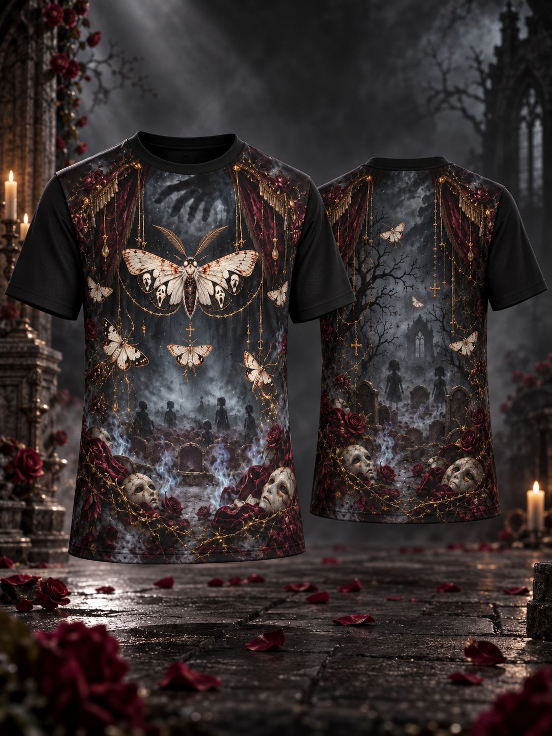 Hollowveil Moth Men's Short Sleeve T-Shirt