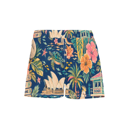 Down Under Dreamscape Women's Swim Shorts by Dreamsia, third view