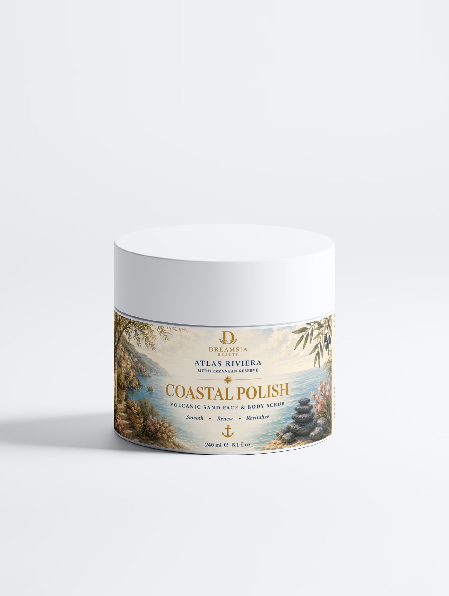 Atlas Riveria Coastal Polish Face and Body Scrub