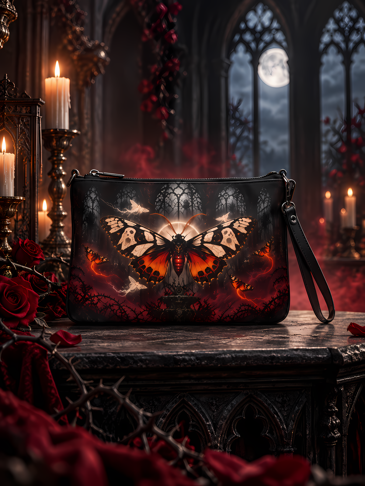 Midnight Thorn Crossbody