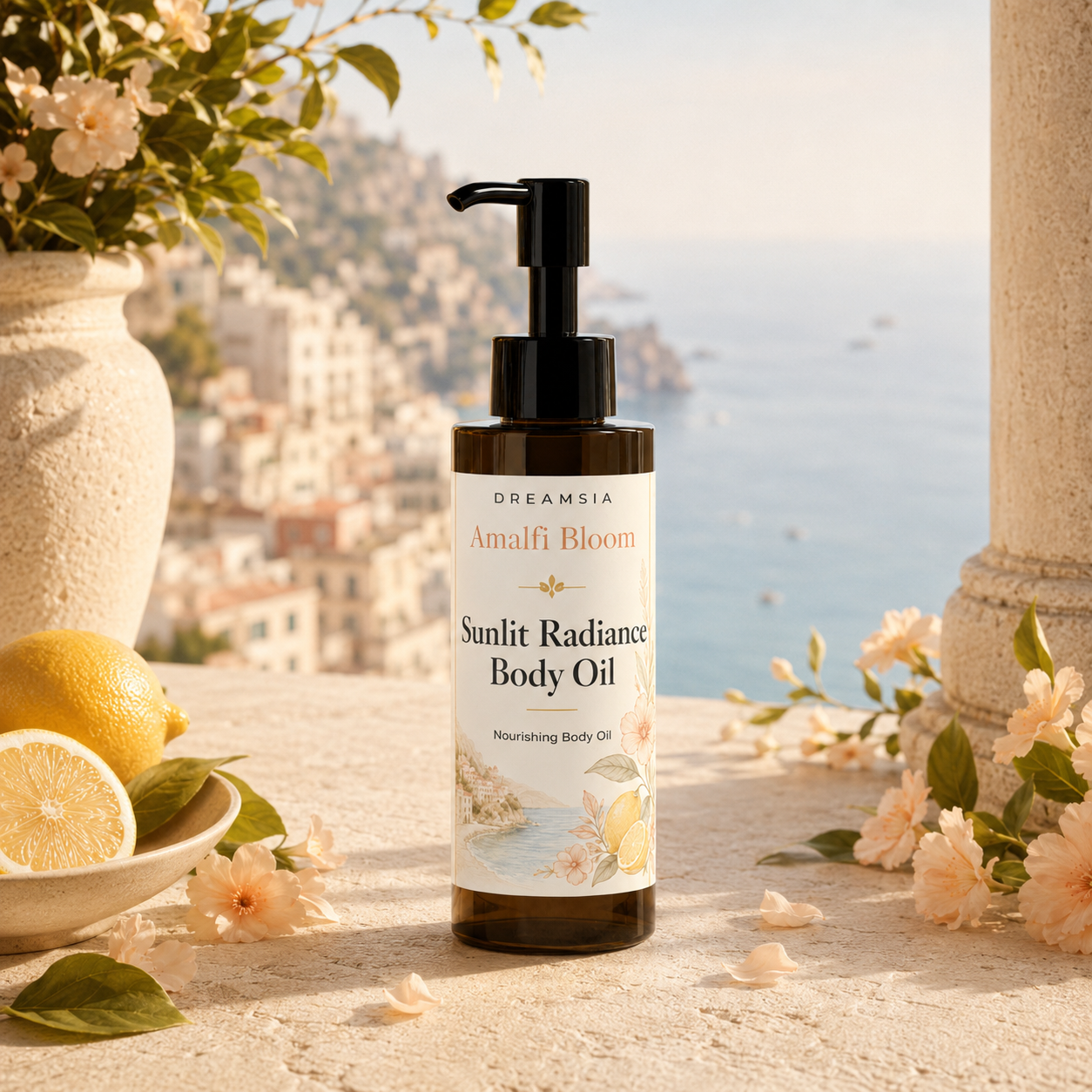 Amalfi Bloom Sunlit Radiant Body Oil