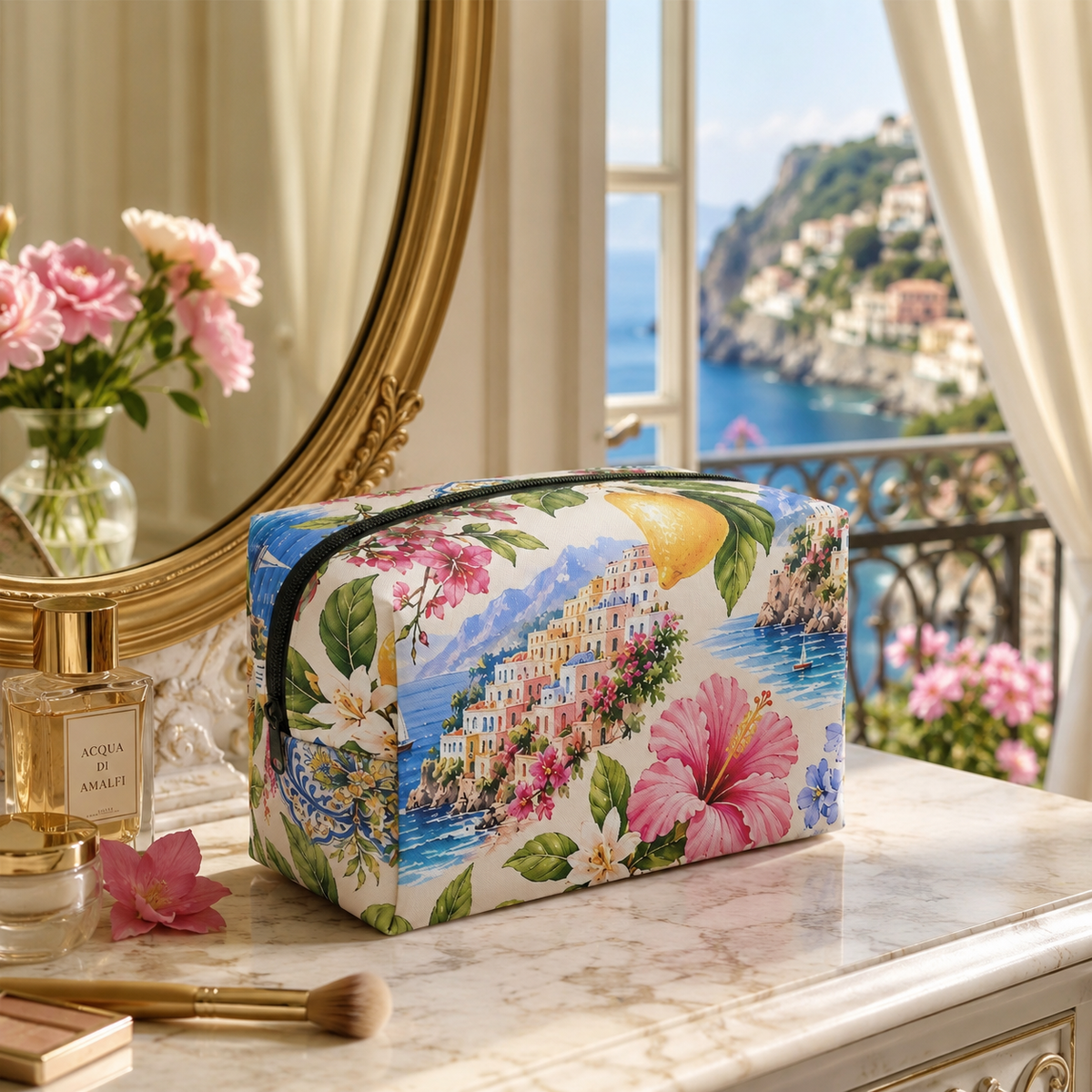 Amalfi Makeup Bag