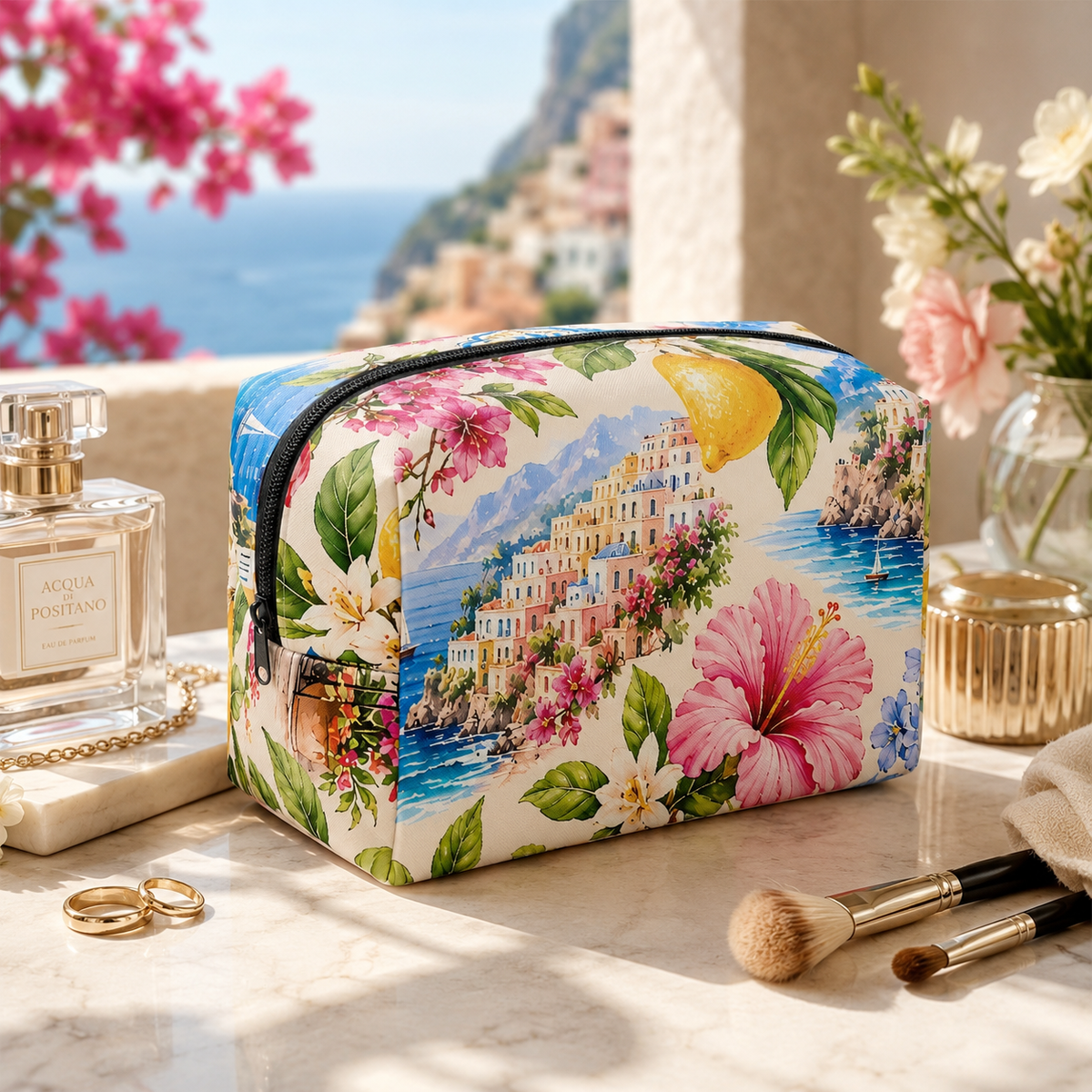 Amalfi Makeup Bag