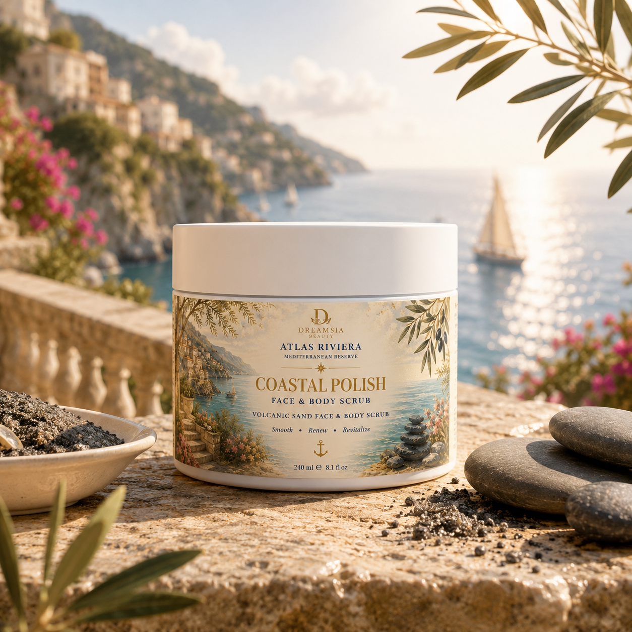 Atlas Riveria Coastal Polish Face and Body Scrub