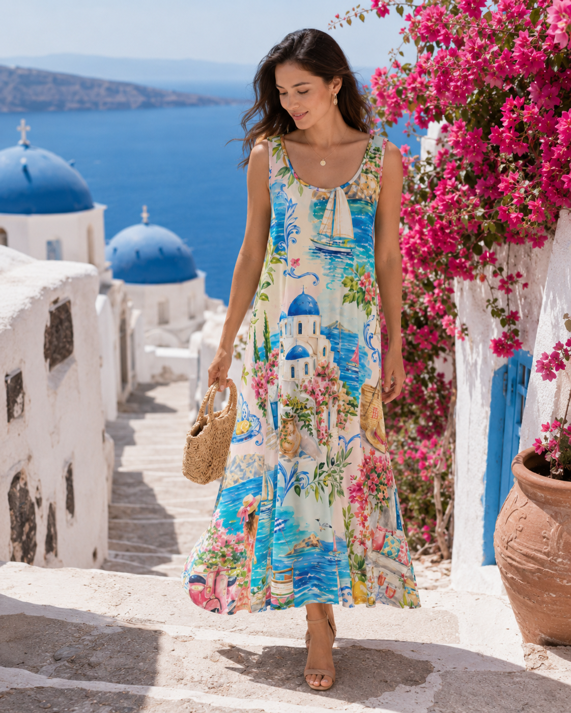 All-Over Print Women's Dress | 115GSM Rayon