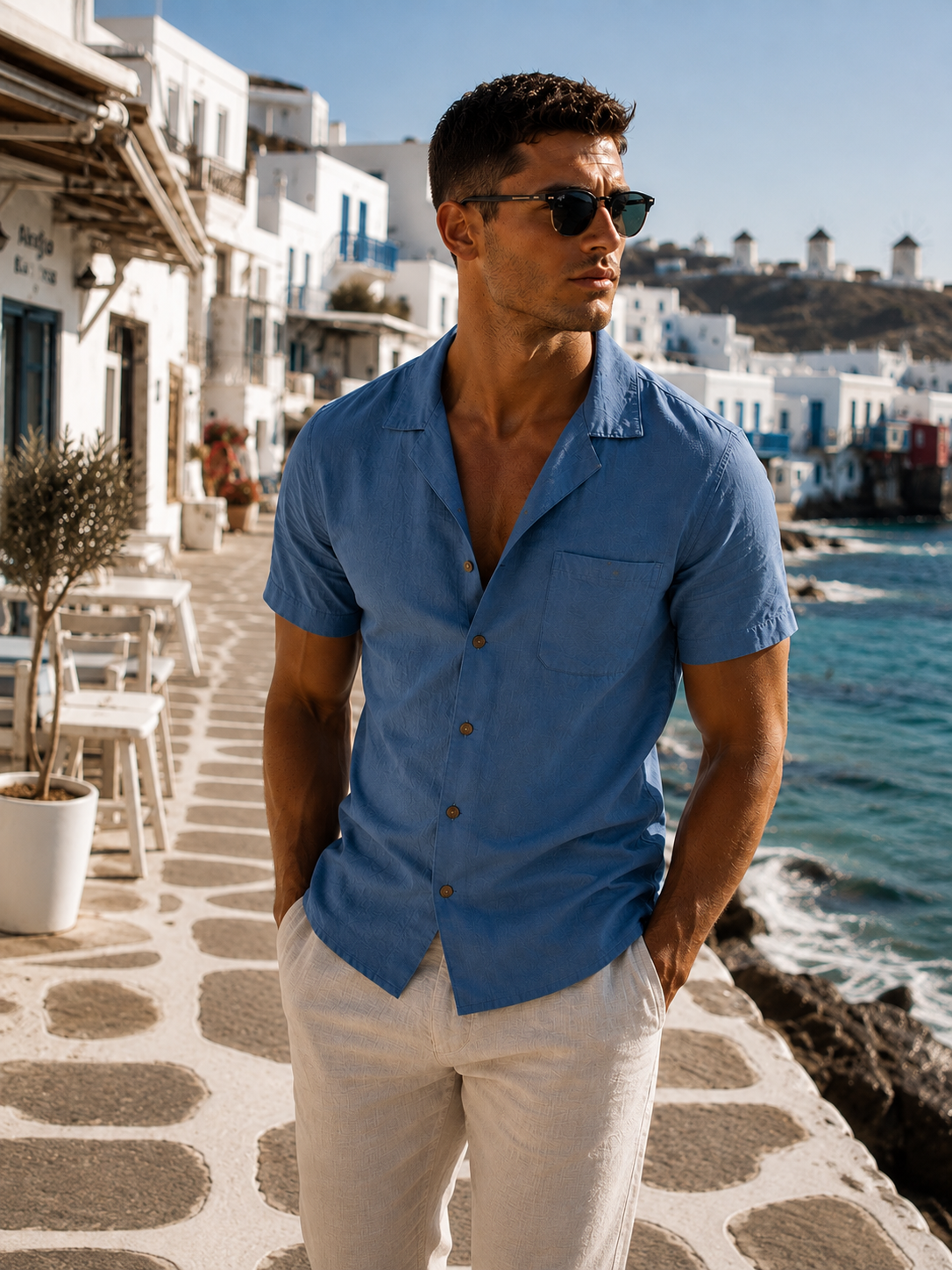 The Aegean Escape Shirt