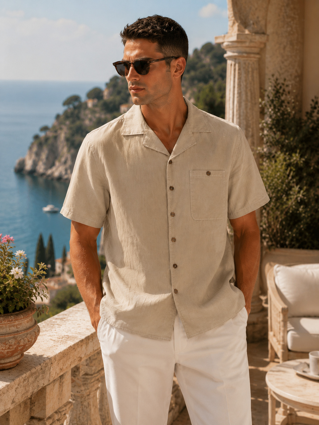 The Amalfi Sand Shirt