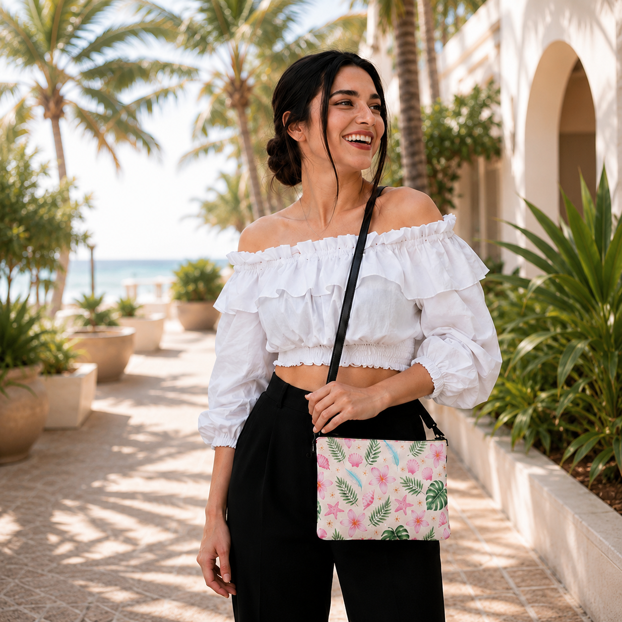 Coastal Cream Crossbody bag
