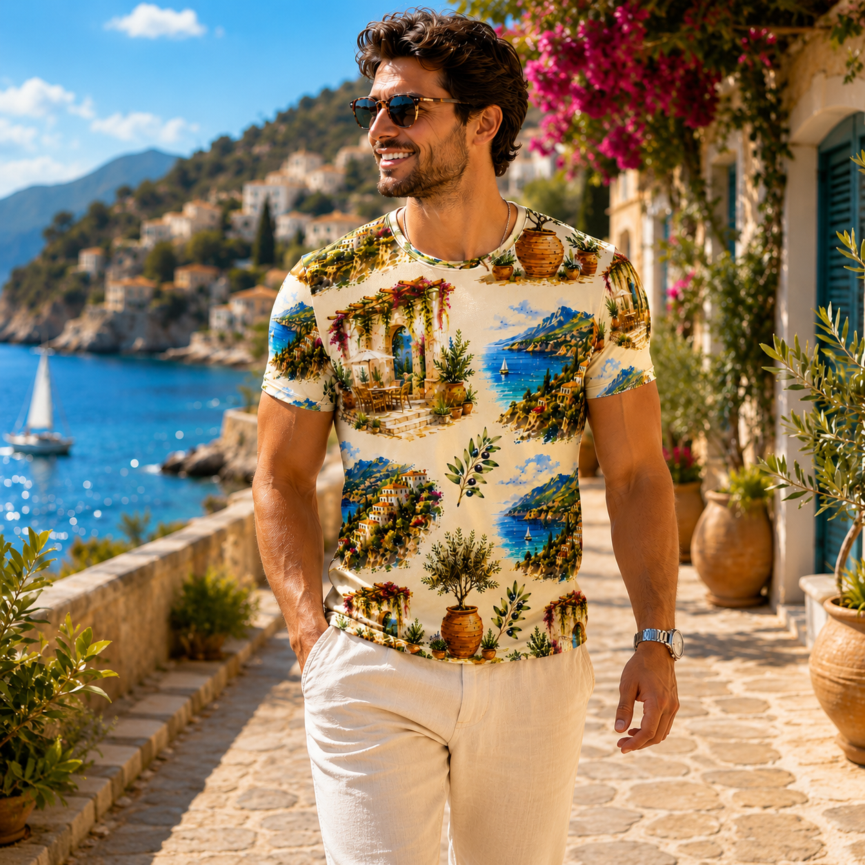 Men's athletic t-shirt