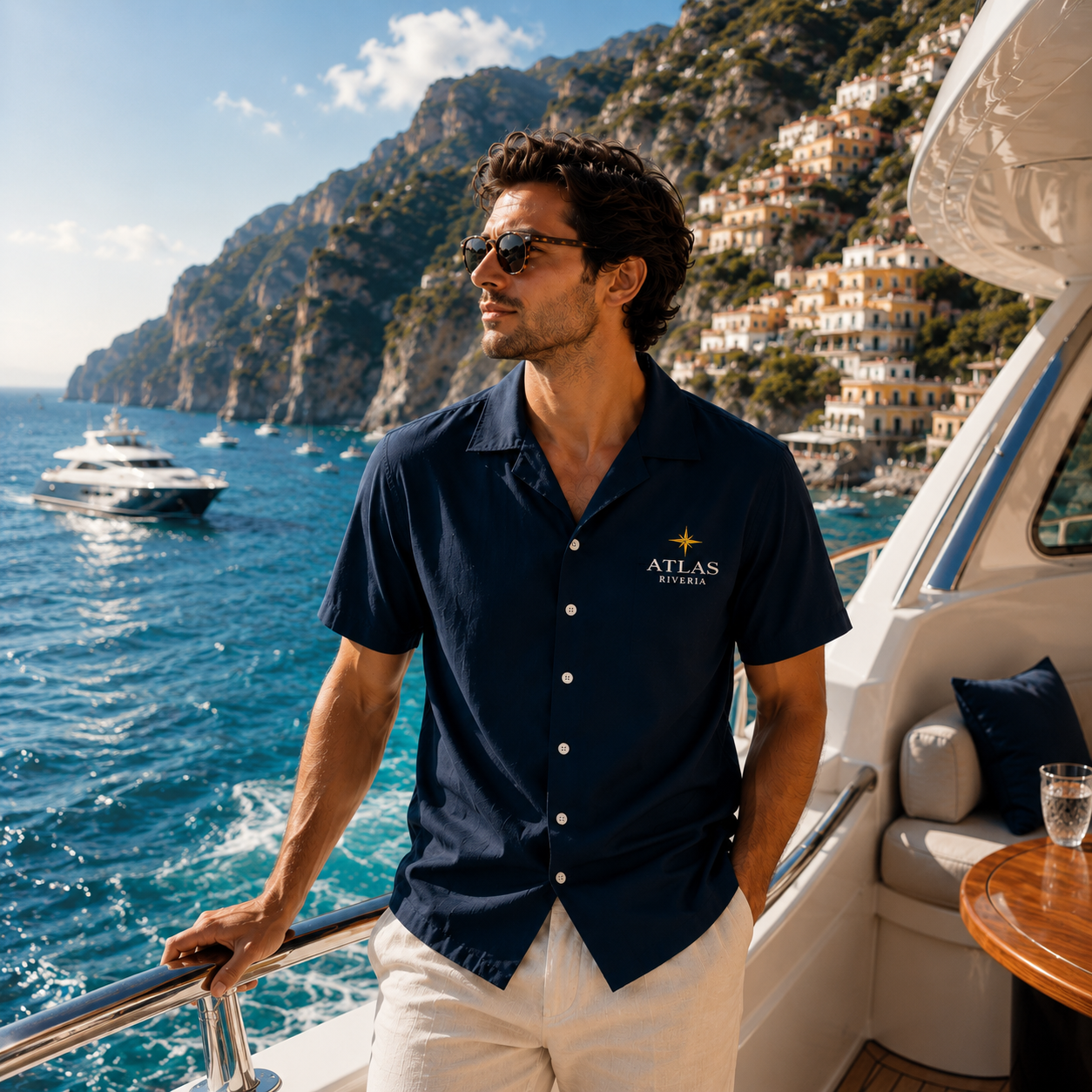 Atlas Riveria Blue Shirt