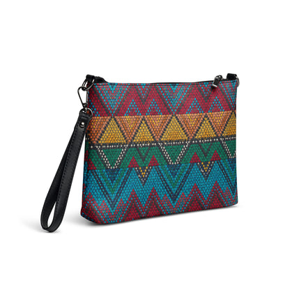 Savanna Weave Crossbody Bag by Dreamsia, fourth view