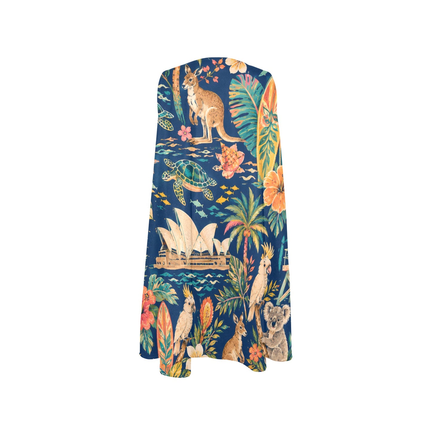 Women's Sleeveless A-Line Pocket Dress (D57)