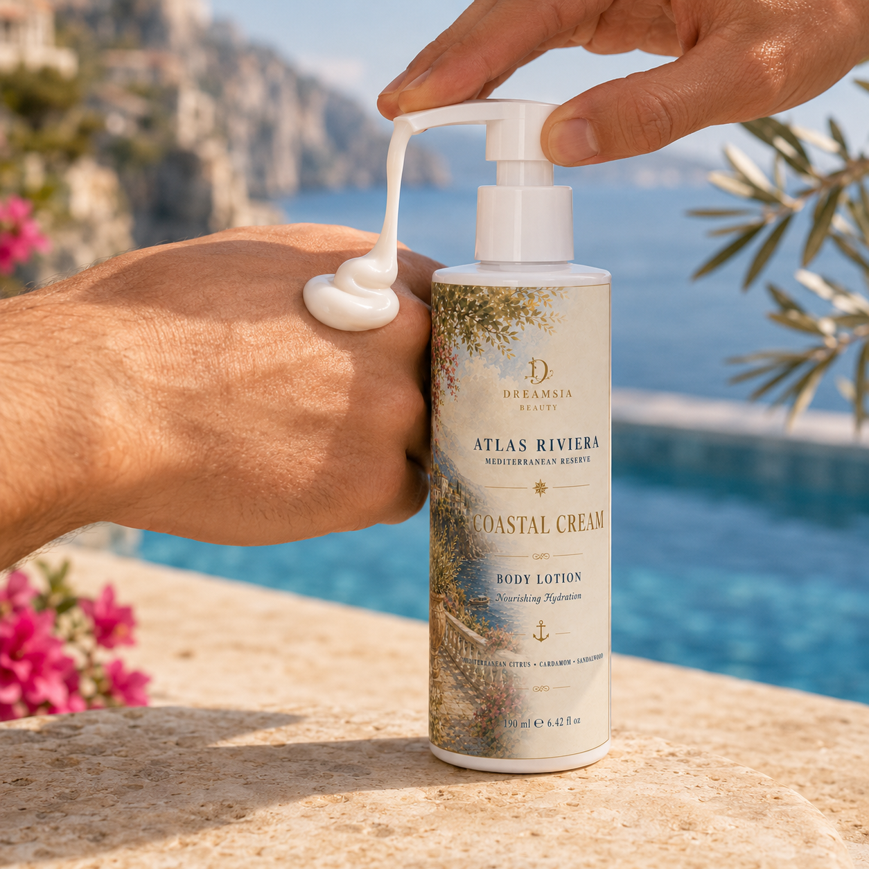 Atlas Riviera Coastal Cream Body Lotion