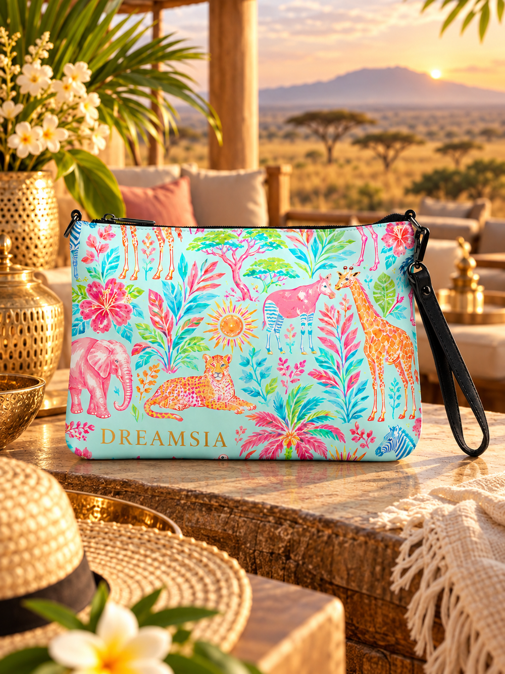 Safari Sunset Crossbody Bag