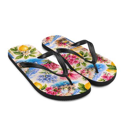 Amalfi Bloom Flip-Flops by Dreamsia, sixth view